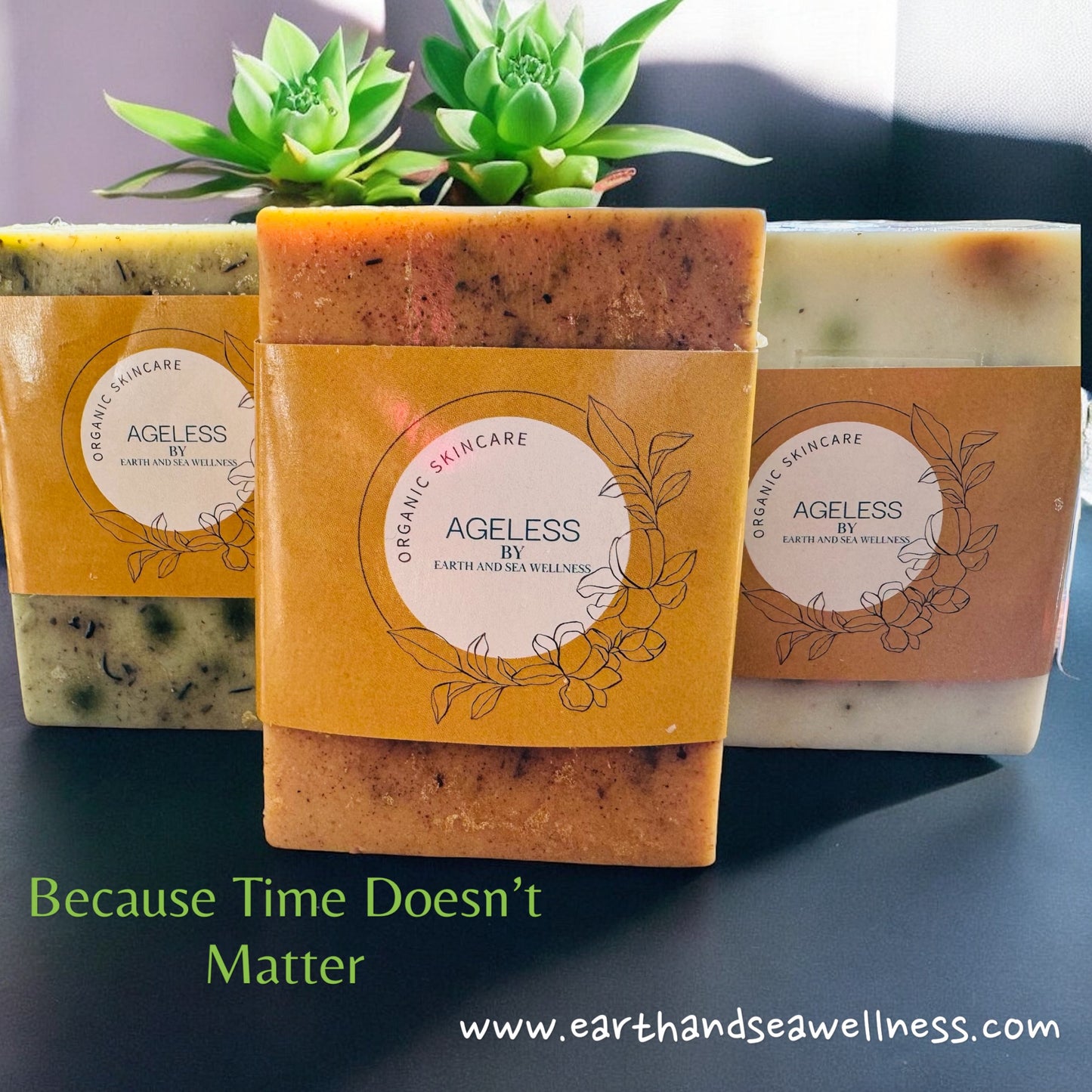 New! AGELESS BEAUTY FACIAL CLEANSING BARS (6.7oz)- SOURSOP